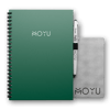 MOYU Uitwisbaar Notitieboek A5 Ringband Hardcover van Duurzaam Steenpapier Go Green