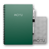 MOYU Uitwisbaar Notitieboek A5 Ringband Hardcover van Duurzaam Steenpapier Go Green