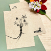 Bloom Your Message Gerecycled Kraftpapier Bloeikaart Bloemen - Boeket
