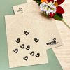 Bloom Your Message Gerecycled Kraftpapier Bloeikaart Bloemen - Vogeltjes