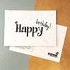 Bloom Your Message Bloeikaart Wildbloemen - Happy Birthday