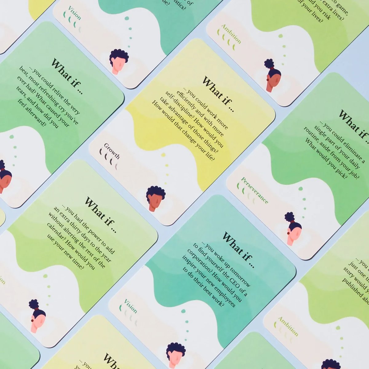 Scenario Cards Gesprekskaarten Persoonlijke Ontwikkeling Your Vision (52 kaarten) kaarten
