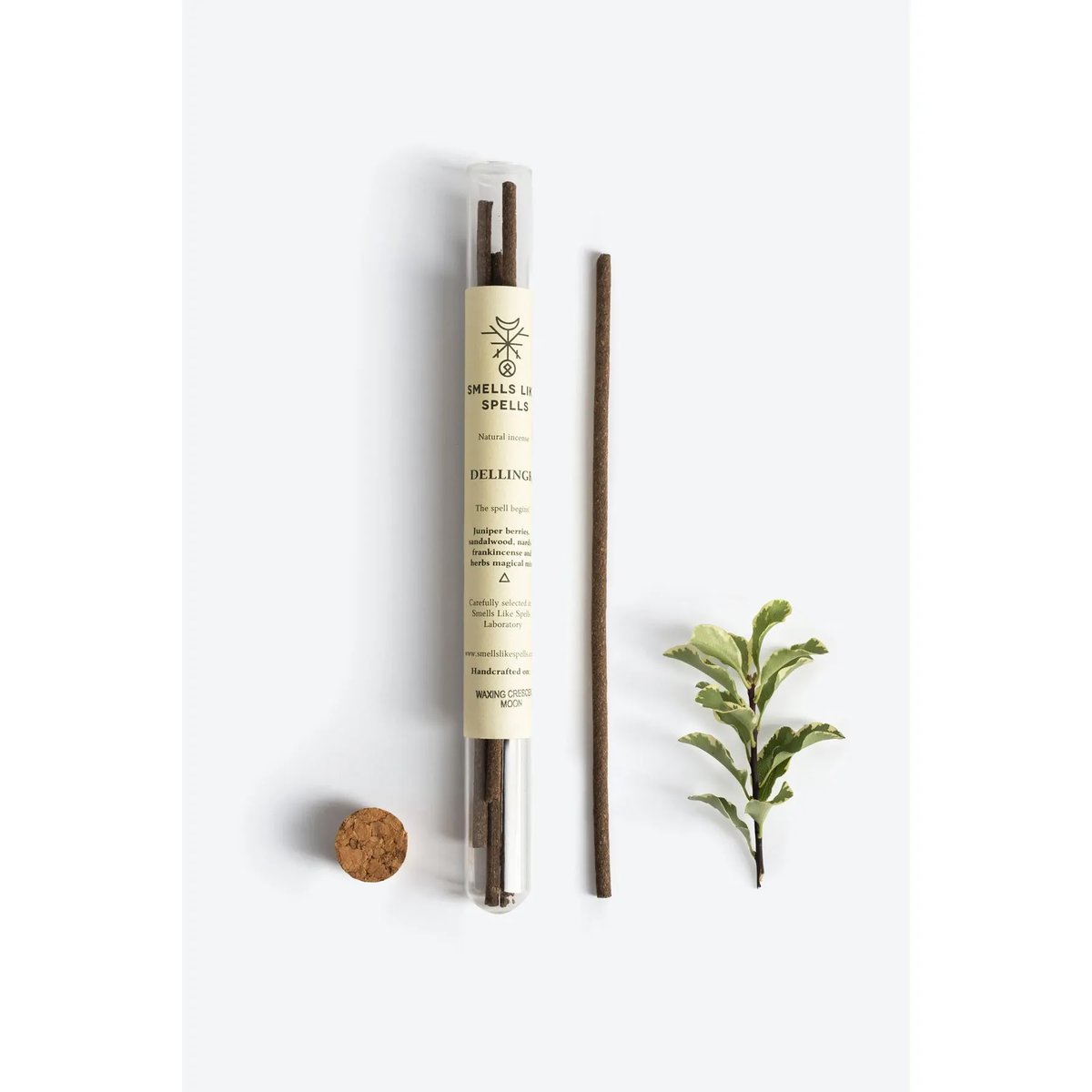 Smells Like Spells Natuurlijke Wierook DELLINGR buisje stokje plantje en dopje