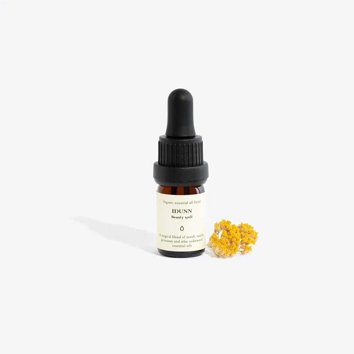 Smells Like Spells Natuurlijke Etherische Olie Blend IDUNN flesje met bloem