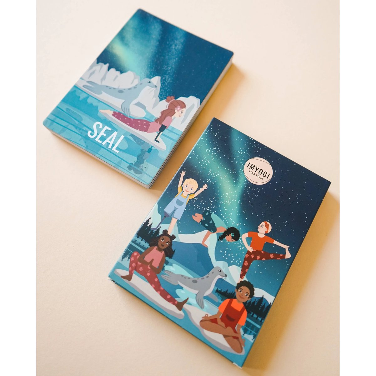 IMYOGI Yoga Kaarten voor Kinderen Uitbreiding doosje en kaart