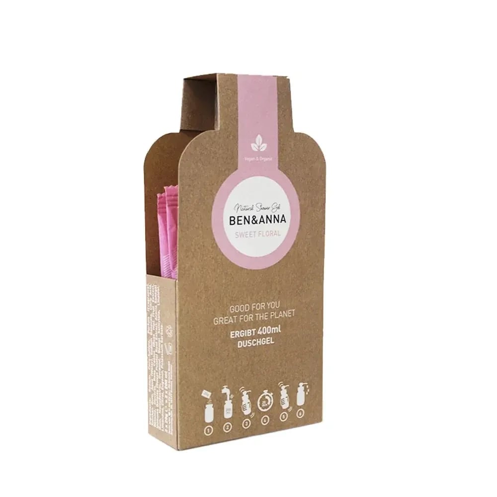 Ben & Anna Douchegel Vlokken (2 stuks) Sweet Floral