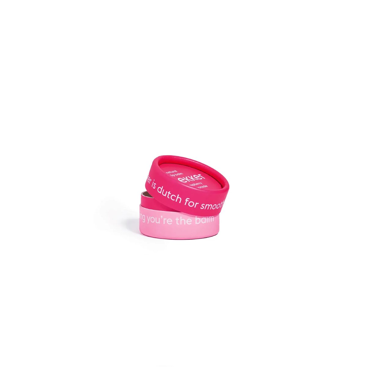 The Lekker Company Natuurlijke Lippenbalsem Raspberry Lemonade potje open