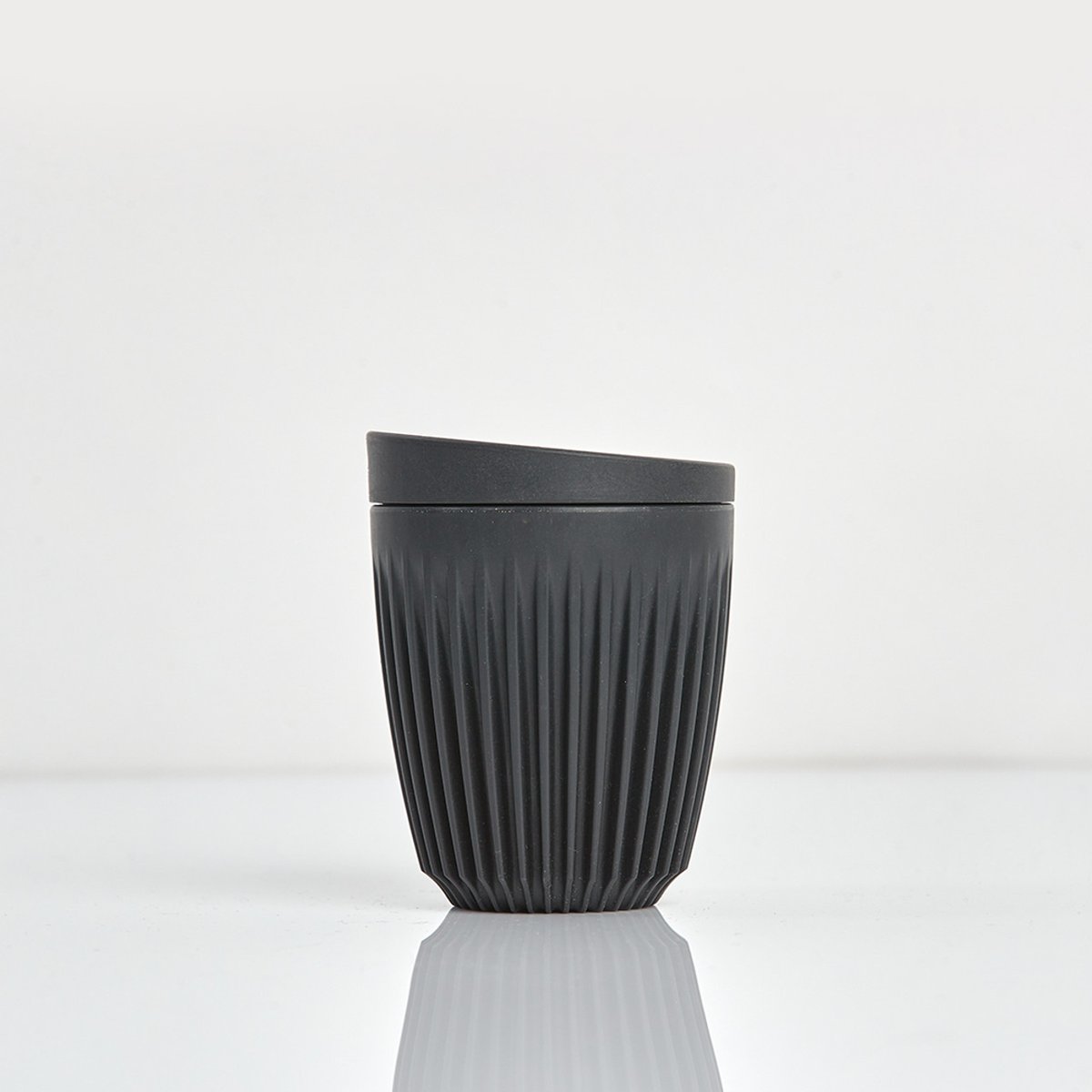 Huskee Cup Koffiebeker Charcoal Medium