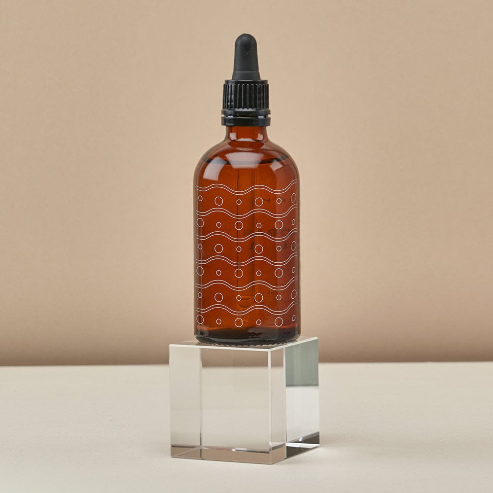 Junglück Jojoba Olie (100 ml) flesje op sokkel