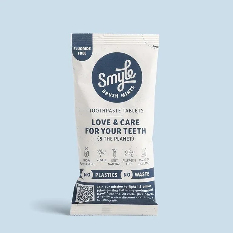 Smyle Tandpasta Tabletten Refill Fluorvrij