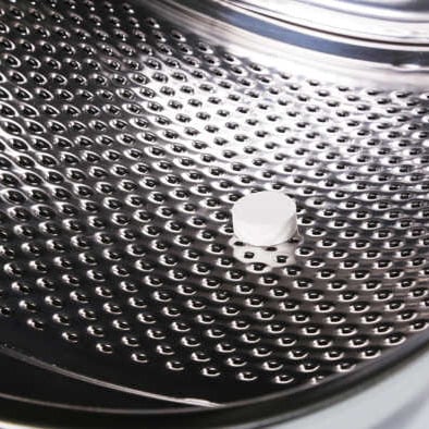 Ecoegg Detox Tablet in wasmachine trommel
