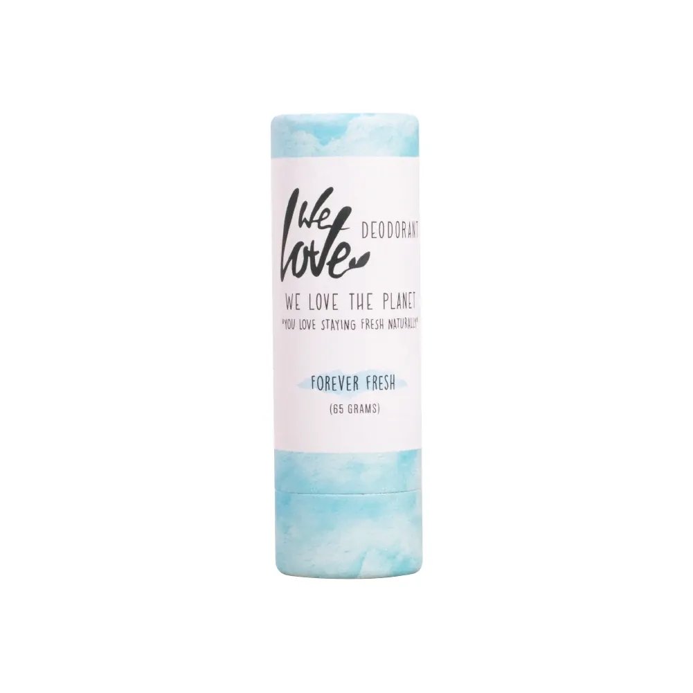 We Love The Planet - Natuurlijke deodorant stick - Forever Fresh voorkant