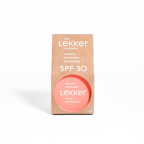 The Lekker Company Natuurlijke Zonnebrand SPF 30 voorkant