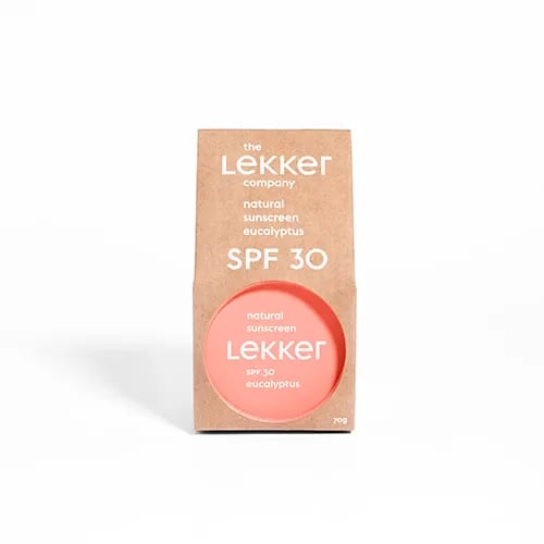 The Lekker Company Natuurlijke Zonnebrand SPF 30 voorkant