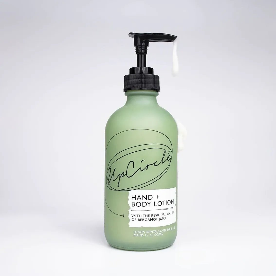 UpCircle Hand en Body Lotion met Bergamot Water fles