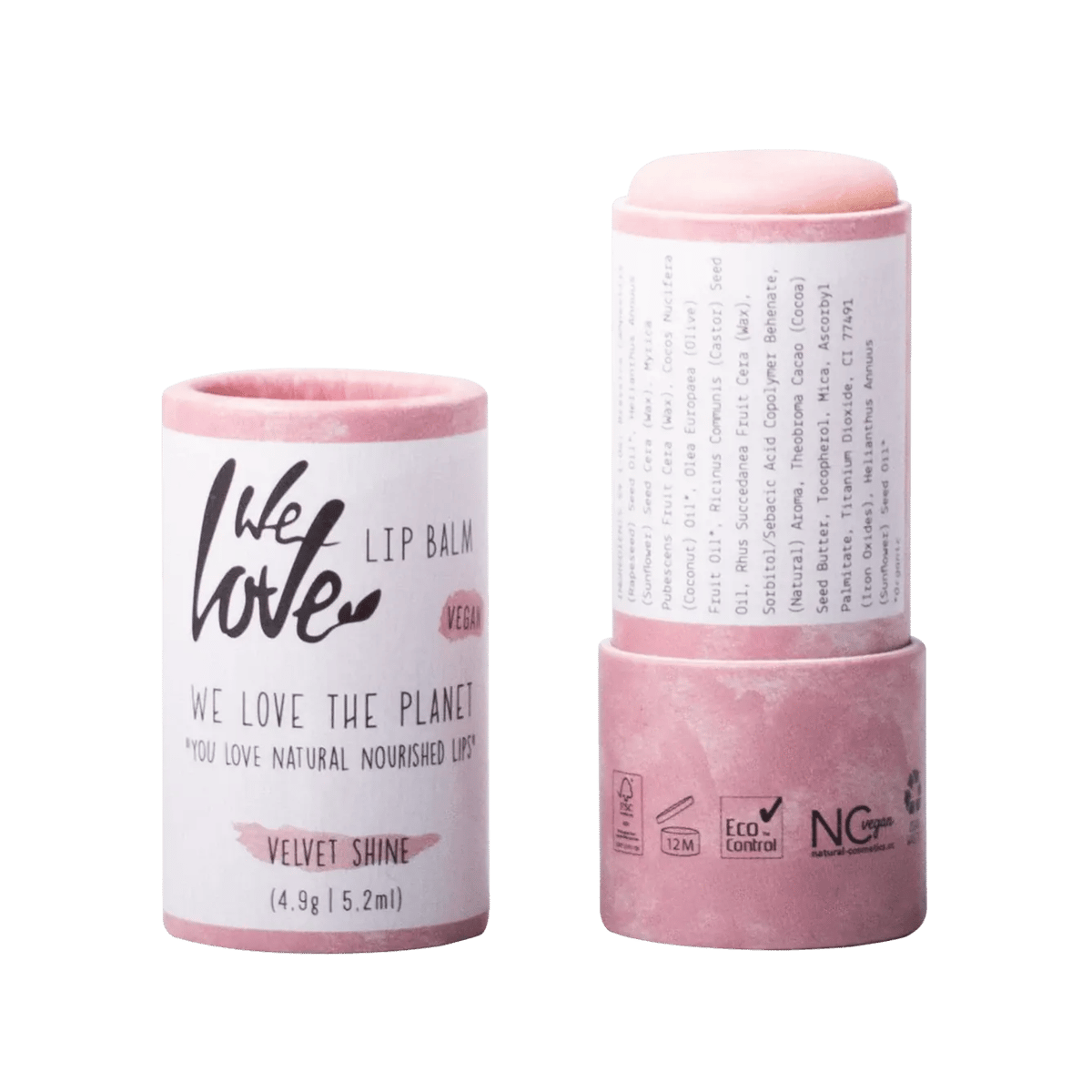 We Love The Planet Natuurlijke Lippenbalsem - Velvet Shine (vegan)