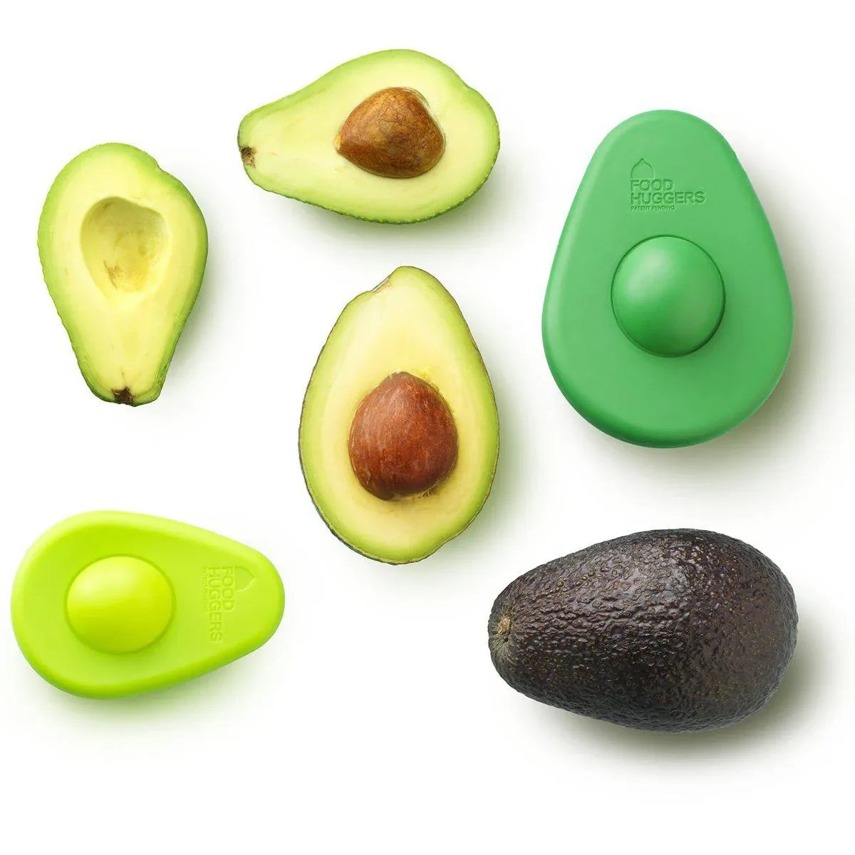Food Huggers - Avocado Huggers (2 stuks) van boven