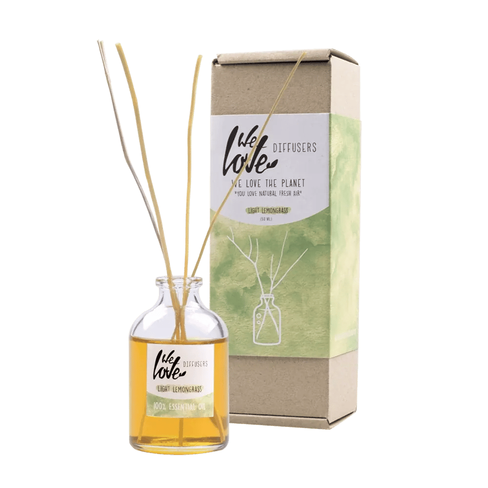 We Love The Planet Natuurlijk Aroma Diffuser (50ml) - Light Lemongrass