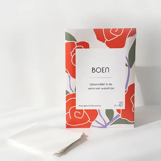 Boen Wasstrips Rozengeur & Maneschijn (32 stuks) sfeerbeeld