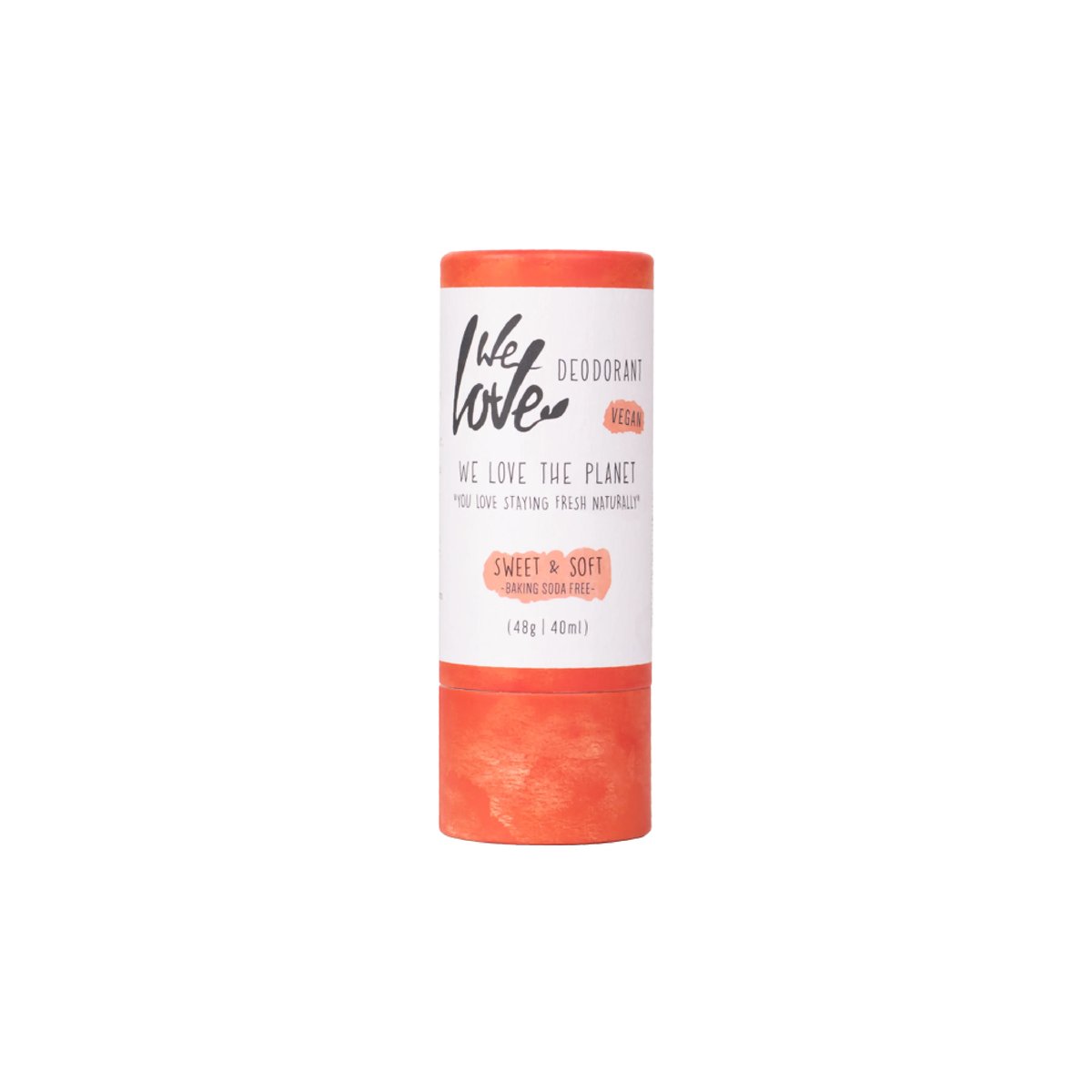 We Love The Planet - Natuurlijke deodorant stick - Sweet & Soft (Vegan)