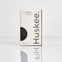 Huskee Cup Large (360 ml) Charcoal in doos