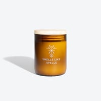 Smells Like Spells Natuurlijke Geurkaars IDUNN glazen pot met houten deksel