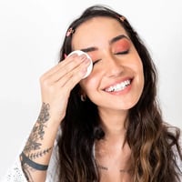 LastObject Herbruikbare Wattenschijfjes LastRound Op Gezicht