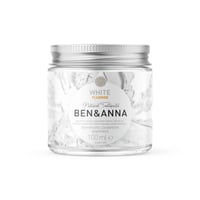 Ben & Anna tandpasta wit met fluoride potje