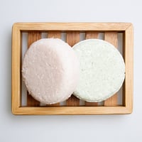 Shampoobars Bamboe zeepbakje van boven