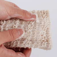 Shampoo bar zakje stof