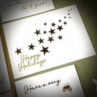 Bloom Your Message Bloeiende Kerstkaarten Happy Holidays