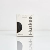 Huskee Cup Koffiebeker Charcoal Medium in doos