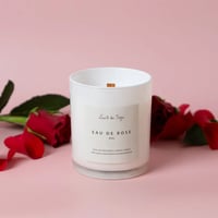 Lait de Soja Natuurlijke Geurkaars Eau de Rose