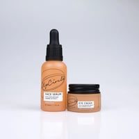 UpCircle Caffeinated Skincare Duo flesjes naast elkaar