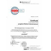 Junglück Retinol Serum (50 ml) Dermatest