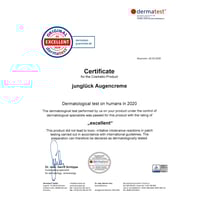 Junglück Oogcrème (20 ml) Dermatest