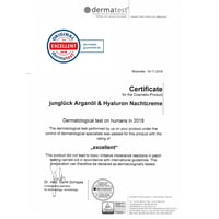 Junglück Hyaluron Nachtcrème (50 ml) Dermatest