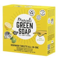 Marcel's Green Soap Vaatwastabletten - Grapefruit & Limoen doosje