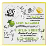 Marcel's Green Soap Vaatwastabletten - Grapefruit & Limoen achterkant