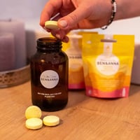 Ben & Anna Wolkendispenser met zeeptablet