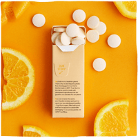 True Mints - Orange achterkant