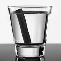 Woody Actieve houtskool waterfilter in glas