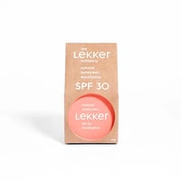 The Lekker Company Natuurlijke Zonnebrand SPF 30 voorkant