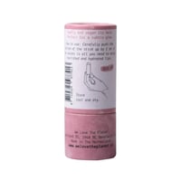 We Love The Planet Natuurlijke Lippenbalsem - Velvet Shine (vegan) achterkant