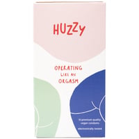 Huzzy condooms voorkant verpakking