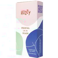 Huzzy condooms voorkant zijkant verpakking