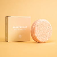 Shampoobars shampoo bar papaja kers met verpakking
