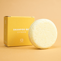 Shampoobar shampoo bar citroen met verpakking