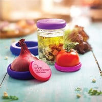 Food Huggers mix (5 stuks) - Bright Berry op tafel