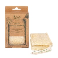 Croll & Denecke Loofah Afwasspons (2 stuks) met doosje